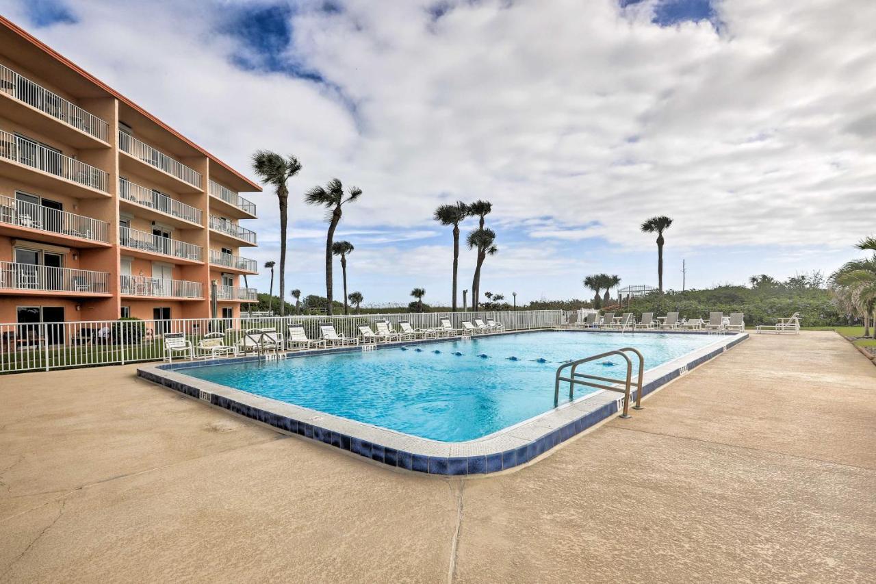 Oceanfront Cocoa Beach Condo With View Walk To Pier מראה חיצוני תמונה
