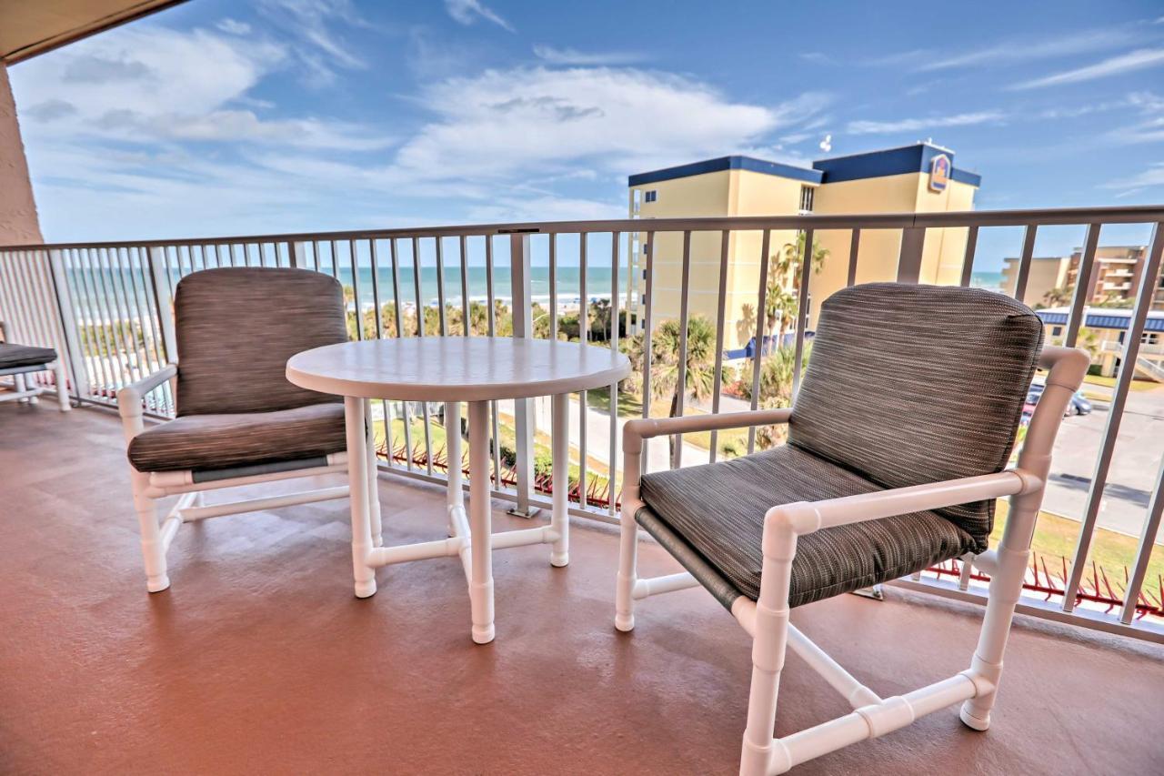 Oceanfront Cocoa Beach Condo With View Walk To Pier מראה חיצוני תמונה